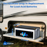 Enervol 12V 200Ah LiFePO4 Lithium Battery