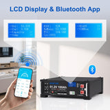 Enervol 48V(51.2V)100Ah Server Rack LiFePO4 Battery with CAN/RS485 Communication