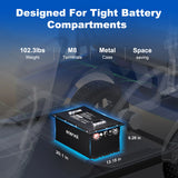 Enervol 48V 105Ah Lithium (LiFePO4) Golf Cart Battery, 200A BMS