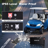 Enervol 48V 105Ah Lithium (LiFePO4) Golf Cart Battery, 200A BMS