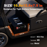 Enervol 48V 72Ah Lithium (LiFePO4) Golf Cart Battery, 200A BMS